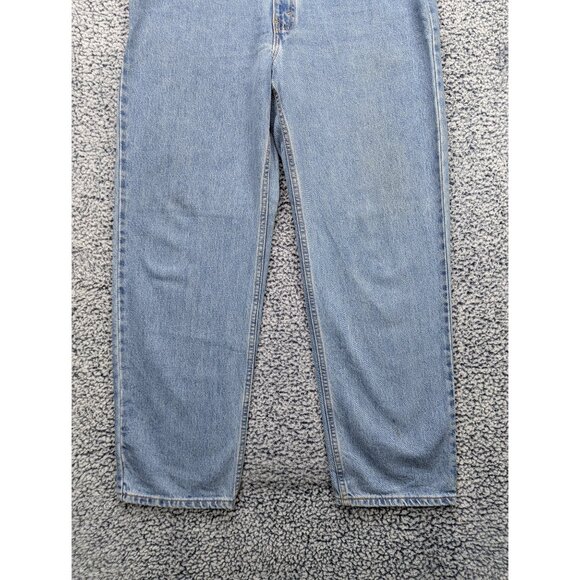 Vintage Levis 550 Relaxed Fit Jeans Mens 40X30 Light Wash Dad 90s Y2K Denim Blue - Picture 5 of 15